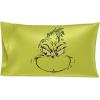 imageWicked Elphaba and Glinda Beauty Silky Satin Standard Pillowcase Cover 20x30 for Hair and Skin Officially Licensed ProductGrinch