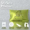 imageWicked Elphaba and Glinda Beauty Silky Satin Standard Pillowcase Cover 20x30 for Hair and Skin Officially Licensed ProductGrinch