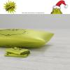 imageWicked Elphaba and Glinda Beauty Silky Satin Standard Pillowcase Cover 20x30 for Hair and Skin Officially Licensed ProductGrinch