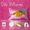 imageWicked Elphaba and Glinda Beauty Silky Satin Standard Pillowcase Cover 20x30 for Hair and Skin Officially Licensed ProductPokemon Girl