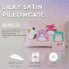 imageWicked Elphaba and Glinda Beauty Silky Satin Standard Pillowcase Cover 20x30 for Hair and Skin Officially Licensed ProductSquishmallows  Sleepy Mallow