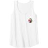 imageWicked Frame Sketched Front ampamp Back Tank TopWhite