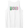 imageWicked Frame Sketched Front ampamp Back Tank TopWhite