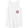 imageWicked Glinda Logo Front ampamp Back Tank TopWhite