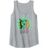 imageWicked Glinda ampamp Elphaba Sketched Tank TopHeather Grey