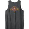 imageWicked Marvelous Munchkinland Front ampamp Back Tank TopDark Heather Grey
