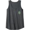 imageWicked Off To Meet The Wizard Emerald City Front ampamp Back Tank TopDark Heather Grey