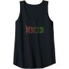 imageWicked Pink And Green Logo Tank TopBlack
