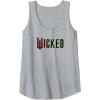 imageWicked Pink And Green Logo Tank TopHeather Grey