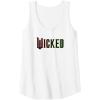imageWicked Pink And Green Logo Tank TopWhite