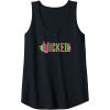 imageWicked Pink ampamp Green Tank TopBlack
