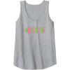 imageWicked Pink ampamp Green Tank TopHeather Grey