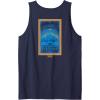 imageWicked Welcome To Shiz Front ampamp Back Tank TopNavy Blue
