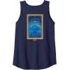 imageWicked Welcome To Shiz Front ampamp Back Tank TopNavy Blue