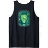 imageWicked Wizard Face Emerald City Front ampamp Back Tank TopBlack