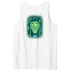 imageWicked Wizard Face Emerald City Front ampamp Back Tank TopWhite