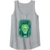 imageWicked Wizard Face Emerald City Tank TopHeather Grey