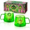 imageDragon Glassware x Wicked Ozpresso Cups  8 oz Espresso Cups Set of 2  Insulated Double Walled Glass Coffee Mugs to Keep Beverages Hot or Cold Longer  Wicked The Movie