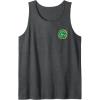 imageWicked City Made Of Emeralds Front ampamp Back Tank TopDark Heather Grey