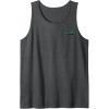 imageWicked Elphaba Signature Front ampamp Back Tank TopDark Heather Grey