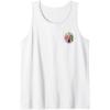 imageWicked Frame Sketched Front ampamp Back Tank TopWhite