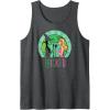 imageWicked Glinda ampamp Elphaba Sketched Tank TopDark Heather Grey