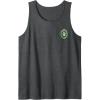 imageWicked Off To Meet The Wizard Emerald City Front ampamp Back Tank TopDark Heather Grey