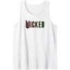 imageWicked Pink And Green Logo Tank TopWhite