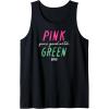imageWicked Pink Goes Good With Green Tank TopBlack