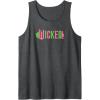 imageWicked Pink ampamp Green Tank TopDark Heather Grey