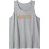 imageWicked Pink ampamp Green Tank TopHeather Grey