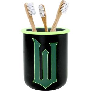 imageCollectibles Wicked Toothbrush Holder  Makeup BrushesPens Tumbler Officially Licensed Product by FrancoBlack  Green  Wicked Toothbrush Holder
