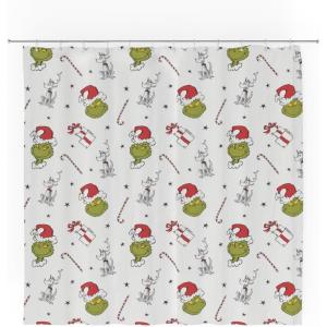 imageFranco Collectibles Wicked Elphaba ampamp Glinda 13 Piece Microfiber Shower Curtain and Ring Set 70x72 Officially Licensed ProductGrinch  Gift Dreams