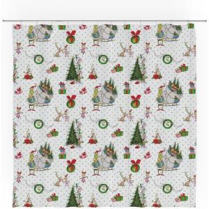 imageFranco Collectibles Wicked Elphaba ampamp Glinda 13 Piece Microfiber Shower Curtain and Ring Set 70x72 Officially Licensed ProductGrinch  Wrapping Paper