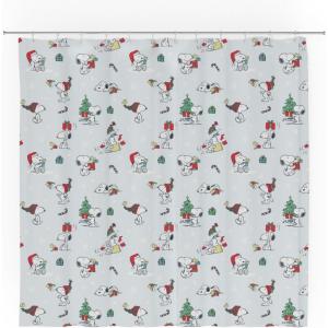 imageFranco Collectibles Wicked Elphaba ampamp Glinda 13 Piece Microfiber Shower Curtain and Ring Set 70x72 Officially Licensed ProductPeanuts  Holiday Snoopy