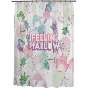 imageFranco Collectibles Wicked Elphaba ampamp Glinda 13 Piece Microfiber Shower Curtain and Ring Set 70x72 Officially Licensed ProductSquishmallows