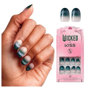 imageWICKED X KISS Press On Nails AlmondsDont Hide your Magic