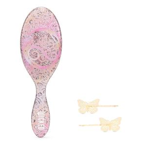 imageWet Brush Original Detangler Hair Brush Elphaba Wicked Kit  UltraSoft IntelliFlex Bristles  Detangling Brush Glides Through Tangles For All Hair Types Wet Dry ampamp Damaged  1 Brush ampamp 1 BowWicked Glinda