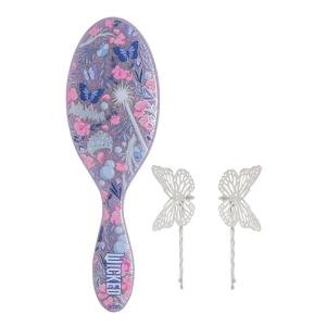 imageWet Brush Original Detangler Hair Brush Elphaba Wicked Kit  UltraSoft IntelliFlex Bristles  Detangling Brush Glides Through Tangles For All Hair Types Wet Dry ampamp Damaged  1 Brush ampamp 1 BowWicked For Good Glinda