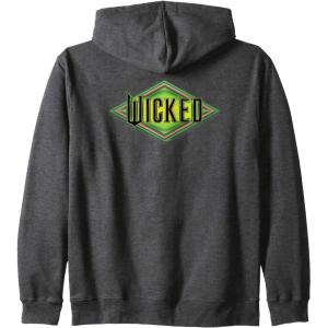 imageWicked Diamond Logo Zip HoodieDark Heather Grey