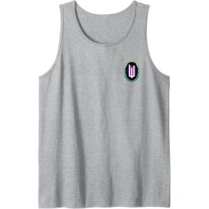 imageWicked Elphaba Front ampamp Back Tank TopHeather Grey