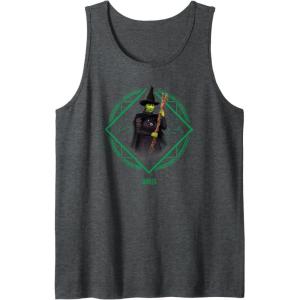 imageWicked Elphaba Portrait Tank TopDark Heather Grey