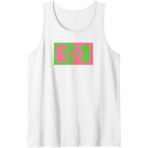 imageWicked Elphaba ampamp Glinda Silhouettes Tank TopWhite