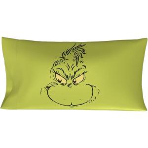 imageWicked Elphaba and Glinda Beauty Silky Satin Standard Pillowcase Cover 20x30 for Hair and Skin Officially Licensed ProductGrinch