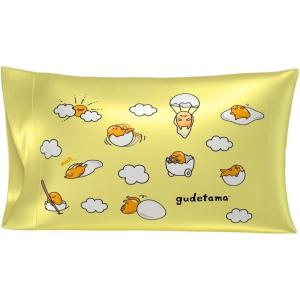 imageWicked Elphaba and Glinda Beauty Silky Satin Standard Pillowcase Cover 20x30 for Hair and Skin Officially Licensed ProductGudetama