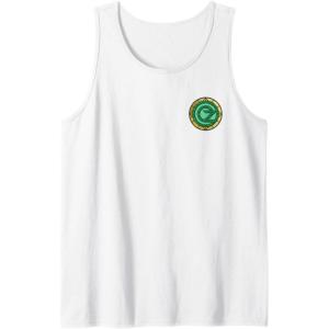 imageWicked Emerald City Front ampamp Back Tank TopWhite