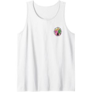 imageWicked Frame Sketched Front ampamp Back Tank TopWhite