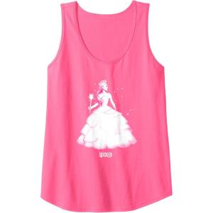 imageWicked Glinda Tonal Pose Tank TopNeon Pink
