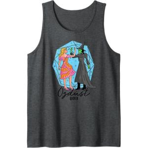imageWicked Glinda ampamp Elphaba Ozdust Tank TopDark Heather Grey