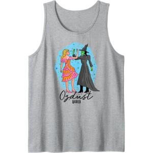imageWicked Glinda ampamp Elphaba Ozdust Tank TopHeather Grey